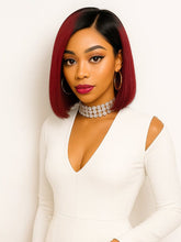 Brooklyn Hair Ombre Ash Blonde 5x5 HD Pre-Cut Lace Glueless Bob Style Wig